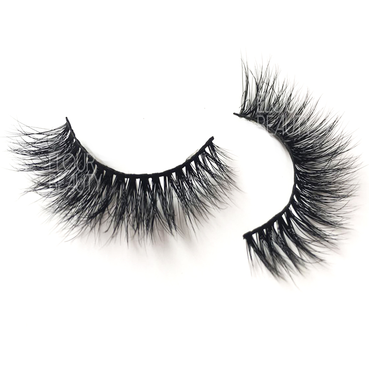 Siberian mink 3d eyelashes USA with customer brand EJ64